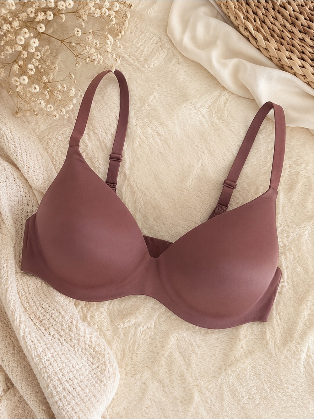Victoria’s Secret 36D Mauve Wireless Lightly Lined Bra